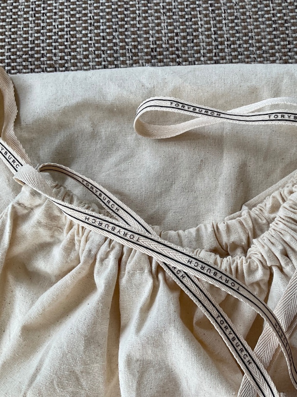 Tory Burch canvas bag,cream color - Picture 3 of 6